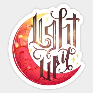 LIGHT IT UP Sticker